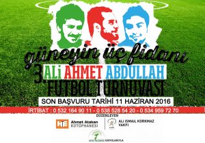 3.Ali Ahmet Abdullah Futbol Turnuvası Başlıyor…